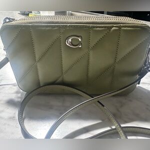 NWOT Kira Crossbody With Pillow Quilting Silver Hardware Crossbody Bag